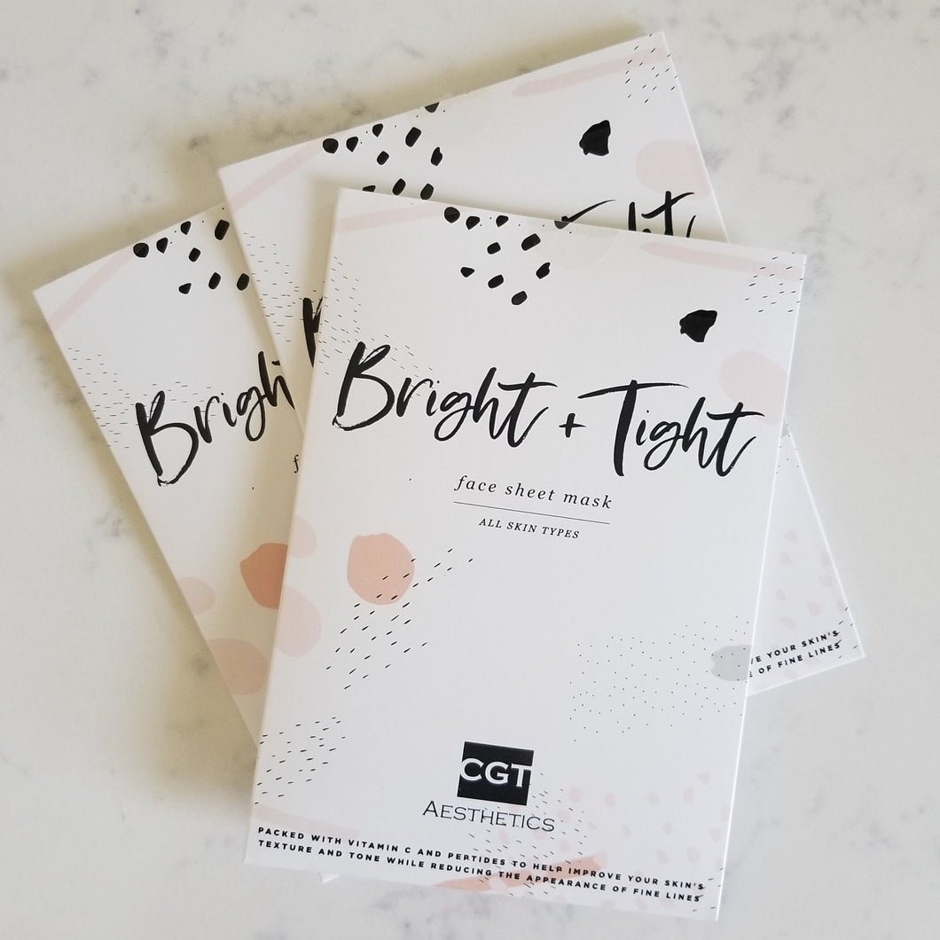 Bright + Tight Sheet Mask (3 Pack)